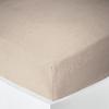"Noah" Fitted Sheet All Sizes "Cotton Gauze" - Noah Naturel - 160 X 200 Cm 30 Cm Gusset