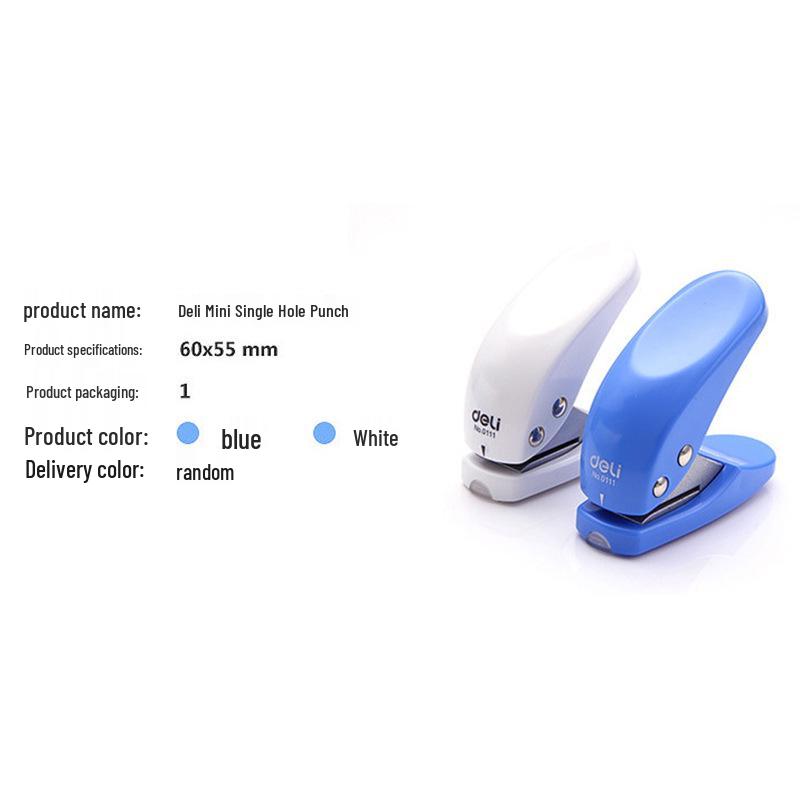Chenshi Effort-Saving Handheld Metal Hole Punch - Office & Student Use