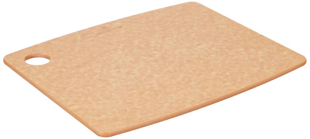 Victorinox Kitchen Series Durable Cutting Board M Brown Stylish and Sustainable Wood Fiber Material Dishwasher Safe Heat Resistant Outdoor Camping
