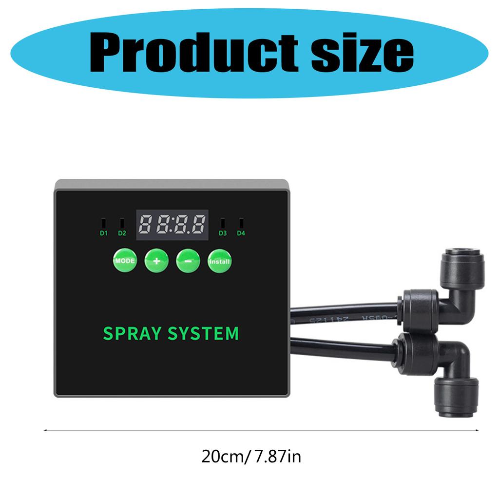 Ultrasonic Mist Maker System for Home and Office Use with Adjustable Humidity Control and Silent Functionality for Tanks