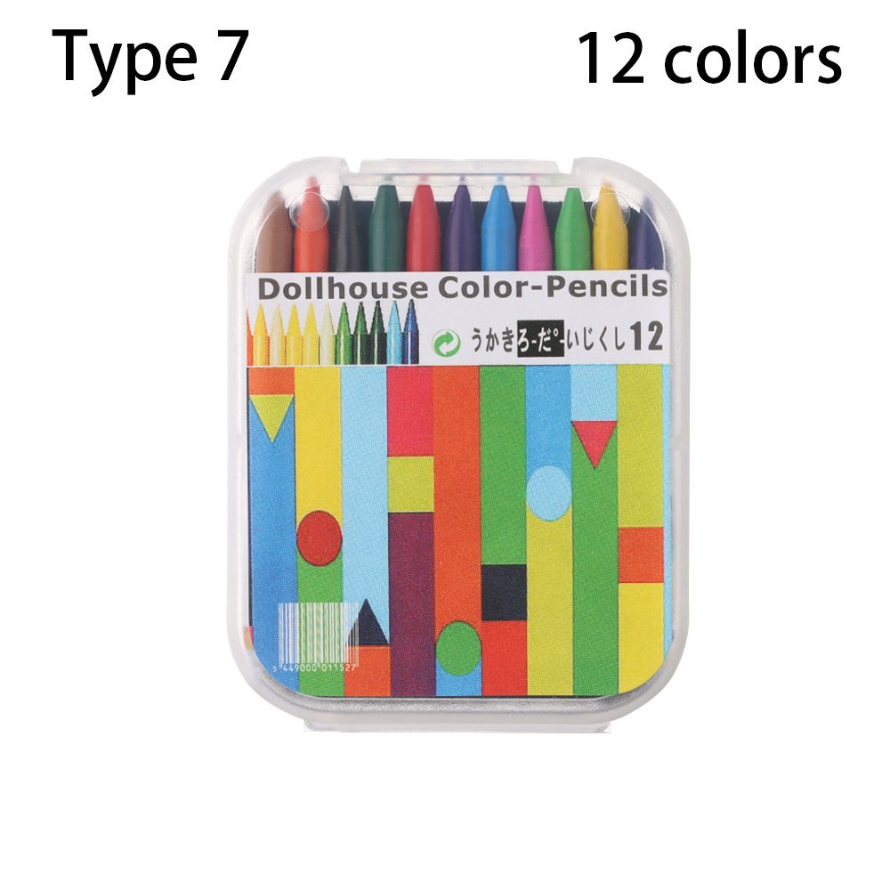 Painting Tools Miniature Color Pencil Dollhouse Decoration Doll Colorful Crayon Dolls Accessories