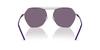 Emporio Armani Shiny Gunmetal Sunglasses Size 56 Women's EA2148,