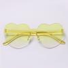 Adults Colorful Candy Color Party Sun Glasses Shades Heart Glasses Heart-shaped Sunglasses