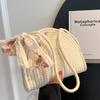 2024 Women's French Woven Baguette Bag - New Fashion Cotton Rope Shoulder Handbag