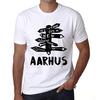 Men’s Vintage Tee Shirt Graphic T Shirt Time for New Advantures Aarhus White