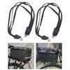 2x 3 In 1 Elastic Rope Bike Bungee Cords Portable Practical Strap Fixed Bundle Tension
