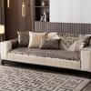 Winter Jacquard Plush Sofa Cushion Universal Non-Slip New Leather Sofa Cushion Thickened Sofa Cover Towel