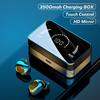New TWS Wireless Bluetooth 5.0 Headphone 9D Stereo Noise Reduction Sports Waterproof Earphone 3500mAh Charging Box Earbuds With Microphone