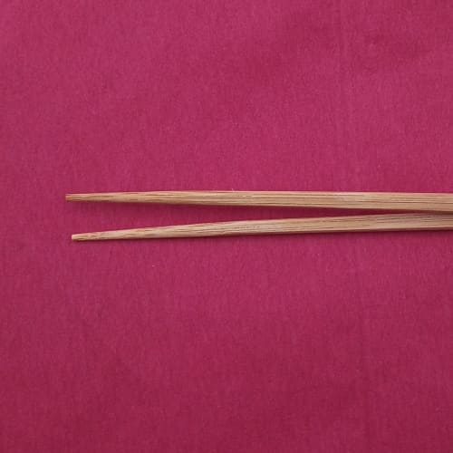 Kyushu Paper Co., Ltd. Ultra-Fine Tensuge Bamboo Chopsticks, 235mm, with Obi Wrap, Disposable, for Hotels, Inns, and Commercial Use, High-Quality, Res