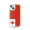 Coque Pour iPhone - PIXELFORMA - iPhone 14 - Drapeau Des Tonga - Silicone Souple - Design Léger