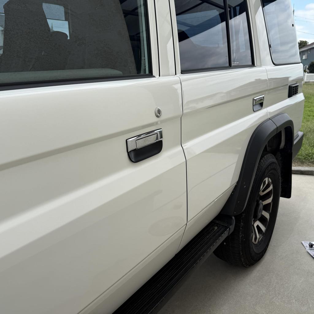 Land Cruiser 70 Door Handle Protectors (5pc) (Black)