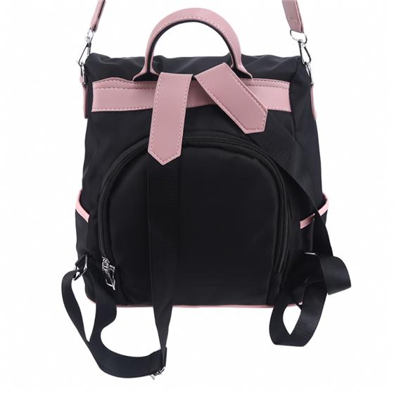 Fashion Clothes Nylon Girl's School Bag Women's Backpack Zipper Multifunctional School Use Shoulder Bag