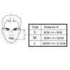 BMC F1A Full Face Mask CPAP Auto CPAP BiPAP Mask Wish Headgear for Sleep Apnea Snoring People