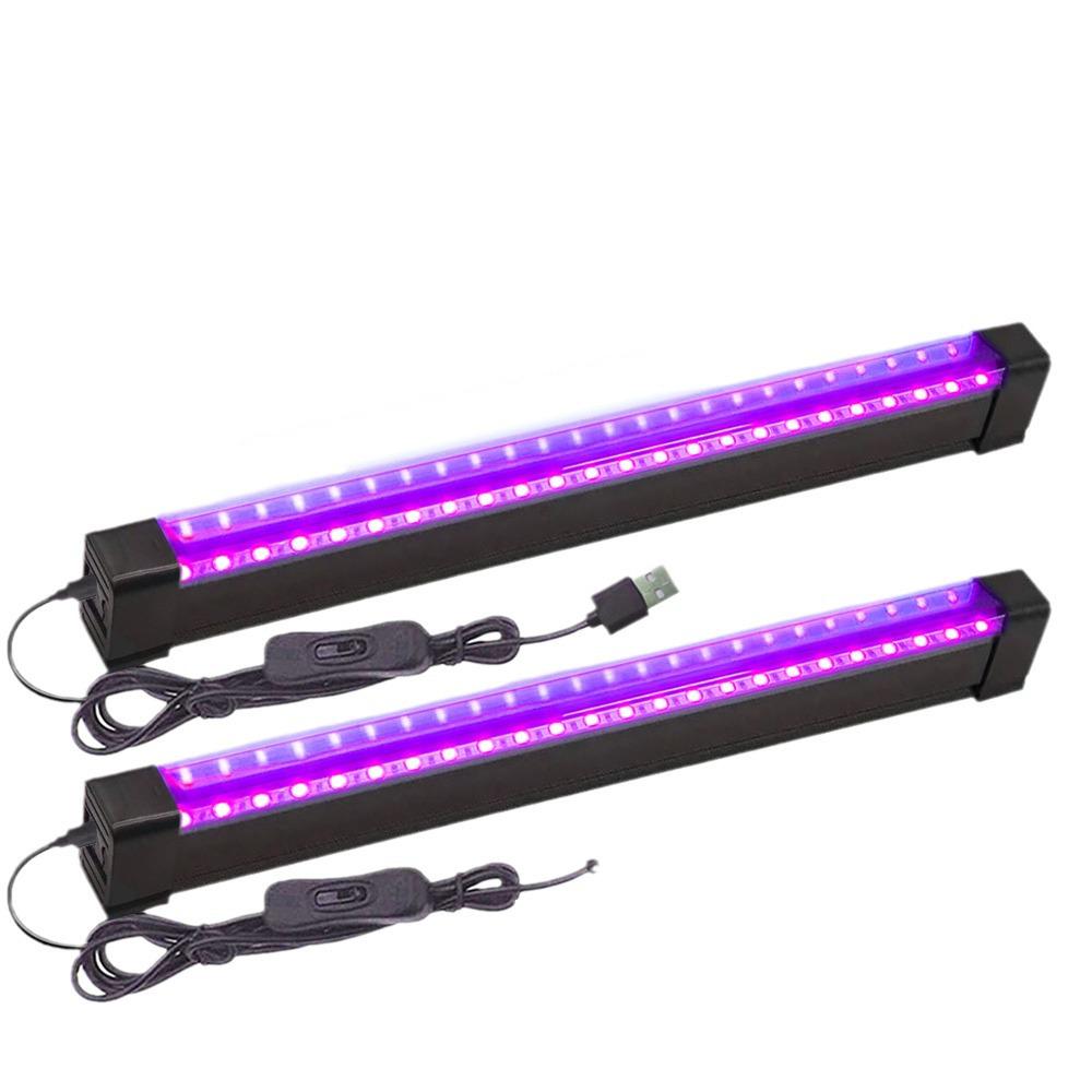 UV Purple LED Tube for Indoor Decor & Glue Curing Fixtures