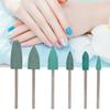 6pcs Nail Drill Bit Nail Art Drill Manicure Grinding Head Nail Polishing Bits Accessory