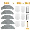 For Xiaomi Roidmi Eve Plus Filter Accessories Washable Mop Cleaning Cloth Spare Dust Bag Rag Xiomi Package Sale