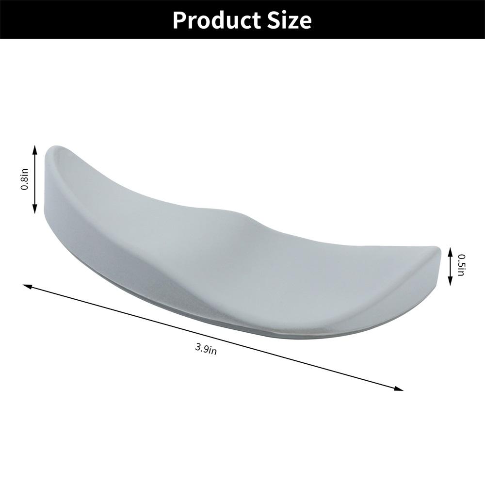 Soft Cooling Material Moves with Your Mouse Ergonomic Gliding Palm Rest Sliding Wrist Pad