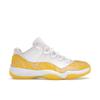 Air 11 Low Yellow Snakeskin Women Sneakers White Tour-Yellow Sail AH7860-107