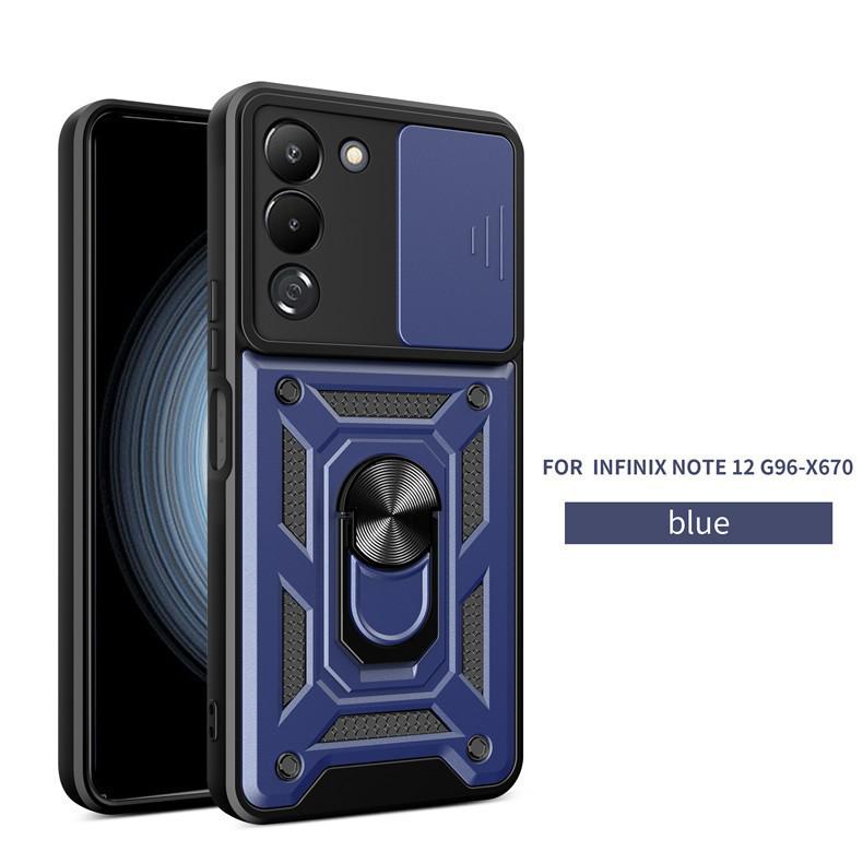 Infinix Note 30 Pro and Tecno Pova 5 Car-Mounted, Drop-Proof Phone Case with Push Window