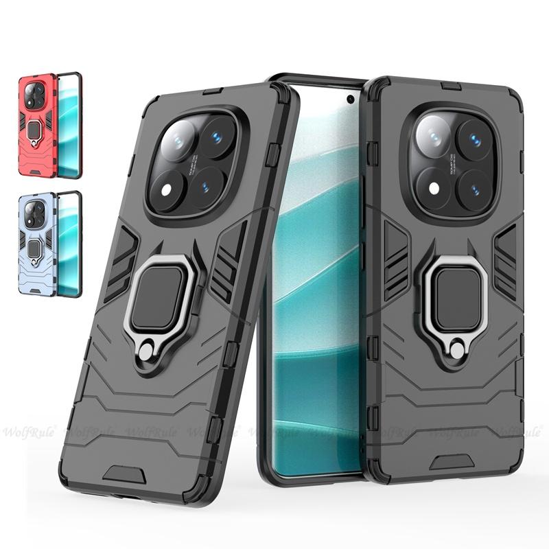 For Redmi Note 14 Pro 4G Case Cover Xiaomi Redmi Note 14 Pro Capas Shockproof Ring Magnetic Holder Fundas Redmi Note 14 Pro 4G