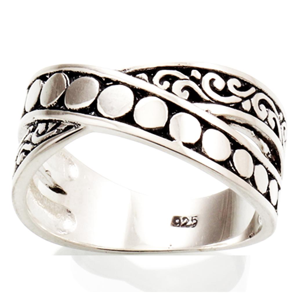 Handmade Silver Ring 'Heaven' Silver - 10 Mm