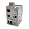 1/64 Building Model Assembled Model, Landscape Residential Modern House Architecture Scene for Sand