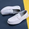 Male Nurse Shoes White Soft-soled Non-slip Hospital Work Shoes Breathable and Comfortable Men's Casual Platform Shoes