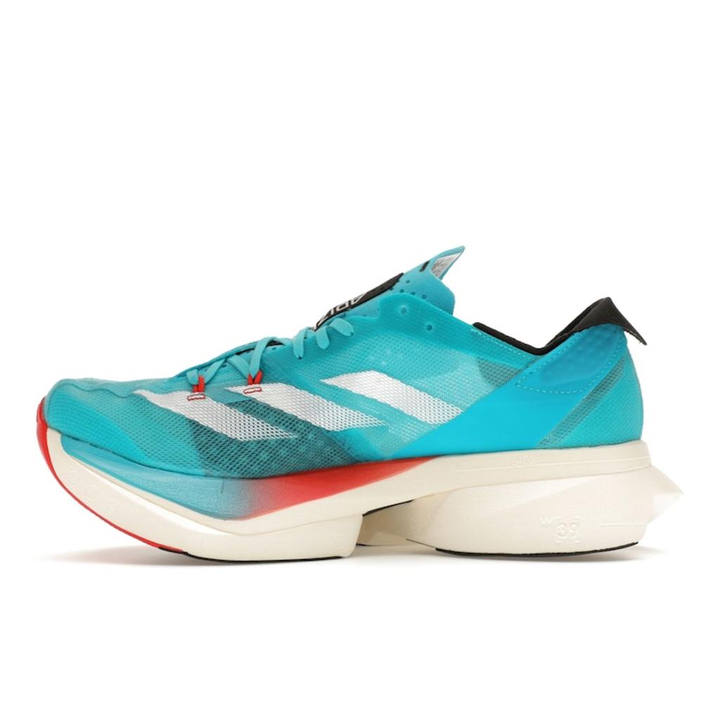 Adidas Adizero Adios Pro 3 Lucid Cyan Unisex Sneakers Blue Cloud-White Bright-Red ID8468