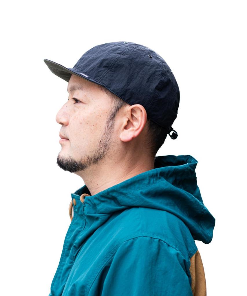 Nakota HIGHER Recycled Nylon KONBU Special Order Collaboration and Shape Solid 4 Black CAP, Hat, Men's Women's, Lightweight, Deep, Water-Repellent,