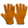 Welder Gloves Production of Cowhide Driver Gloves Construction Site Hand Protection Labor Protection Welding Full Leather Welding Gloves