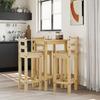 VidaXL Bar Set 5 Pcs Solid Pine Wood 3217069