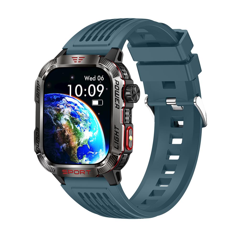 2.01-inch Smartwatch, QTLLBT, for Men and Women - Make/receive Calls, Step Counting and Calorie Tracking, Incoming Calls and Text Messages Reminders