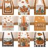Linen Table Flag Autumn Harvest Day Pumpkin Print Coffee Table Table Decoration Cloth Living Room Kitchen Table Cloth