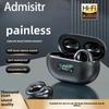 The New TWS Bone Conduction Wireless Bluetooth Headphones Clip Mini Digital Display High Sound Quality Motion Noise Cancelling Bluetooth
