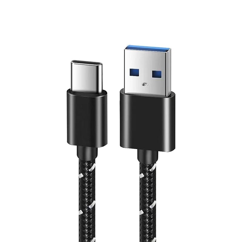 Кабель USB BESTEK Type C USB-кабель 3.1 Gen2 10 Гбит/с высокоскоростная передача данных PD (1м, высокопрочная нейлоновая оплетка/черного цвета) BTUSB31K