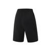Li-Ning Comfortable Versatile Simple Solid Color Sports Shorts Women Shorts Black AKSV124-1