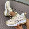 Women Sneakers New Leather Patchwork Casual Platform Shoes for Women Fashion Outdoor Running Sneakers Women  De Mujer