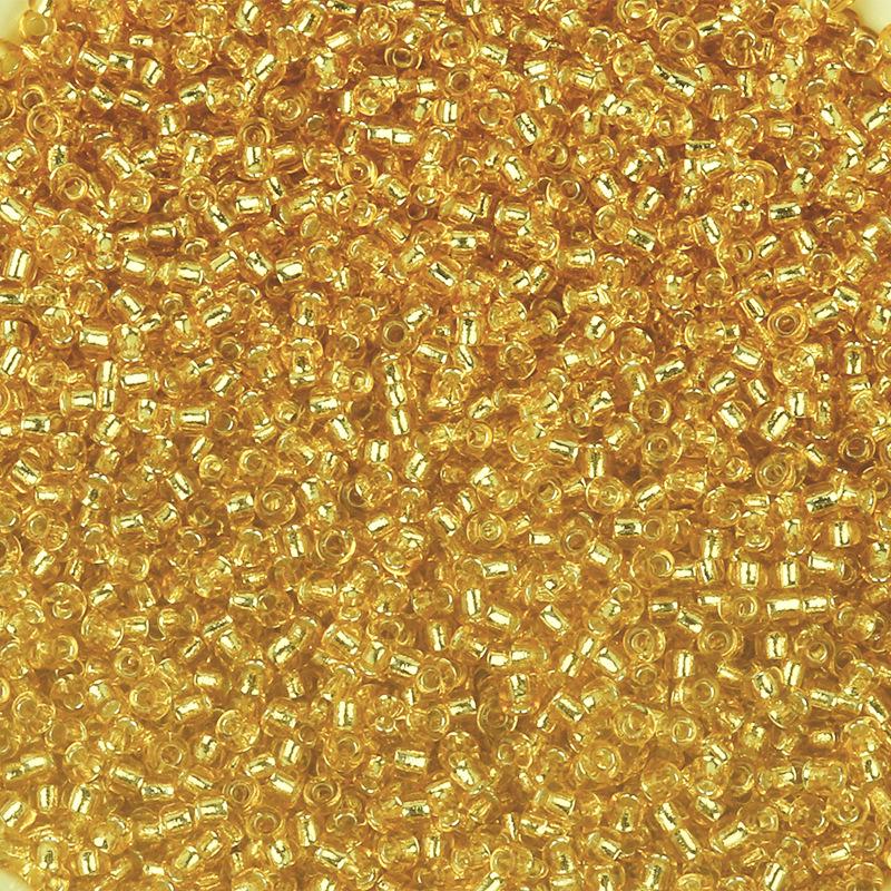 2mm Colored Transparent Silver Core Glass Seed Beads for DIY Jewelry Accessories