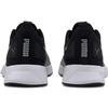 Puma Flyer Round Toe Lace-Up Mesh Fabric Shock Absorbing Non-Slip Lightweight Low-Top Running Shoes Unisex Sneaker Black Silver 192257-25