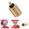 5 Pcs Gas Refill Adapter Outdoor Camping Stove Connector Butane Fuel Canister Refill Adapter Gas Burner Accessories