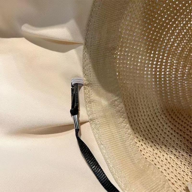 Large Brim Sun Hat, Bucket Hat, Women's Sun Hat, Face-slimming Foldable Sun Hat, Versatile Travel