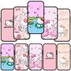 For iPhone 16 15 Xiaomi Redmi Note 13 12 11 Pro Max X 9 14 XR Samsung Galaxy A15 S24 S23 S20 FE Plus A05 14C Huawei OPPO Lovely Hello Kitty Phone Case