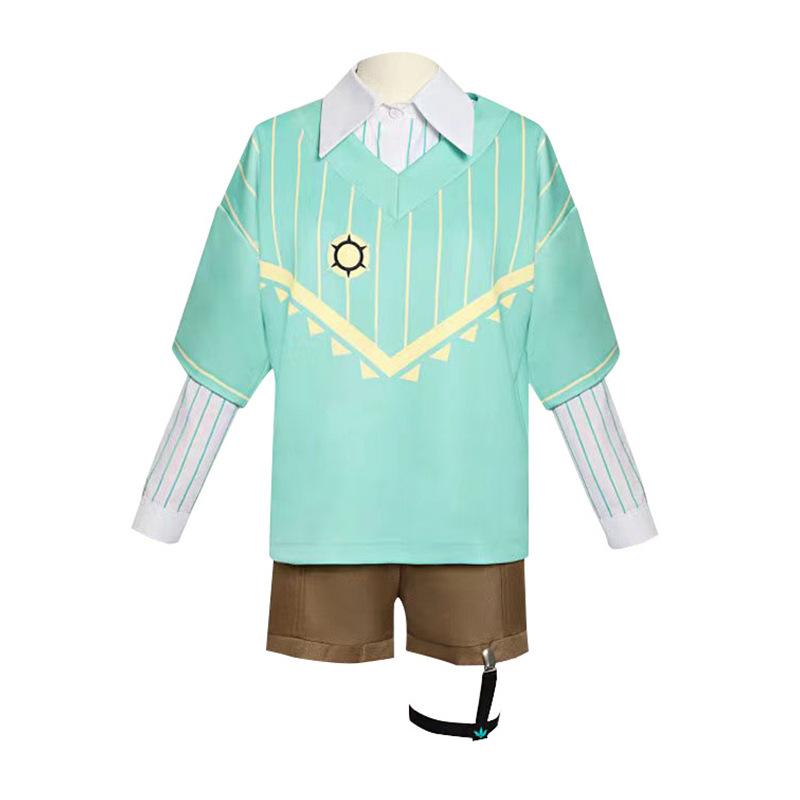 Wendy Impact Genshin Holiday Casual Wear Roleplaying Clothing Ornament Chest