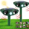 Outdoor Solar Mouse Repeller Ultrasonic Bird Repeller Animal Snake Repeller Animal Repeller IPX4 Waterproof