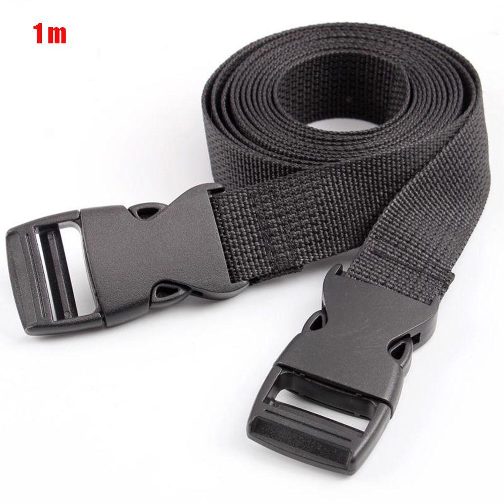 Outdoor Travel Tied Kits Cam Buckle Cargo Tie Nylon Travel Tied Tighten Belt Strap Release Buckle