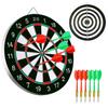 Dart Board Bristle Dartboard Steel Tip Dartboard Starter Set with Dart Party Play Game Toy for Kids And Adults