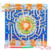 Wooden Marble Maze with Magnetic Pen – Animal Track Educational Toy for Kids