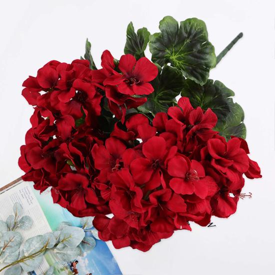 Привлекательный искусственный цветок, устойчивый к ультрафиолетовому излучению, цветостойкий декор