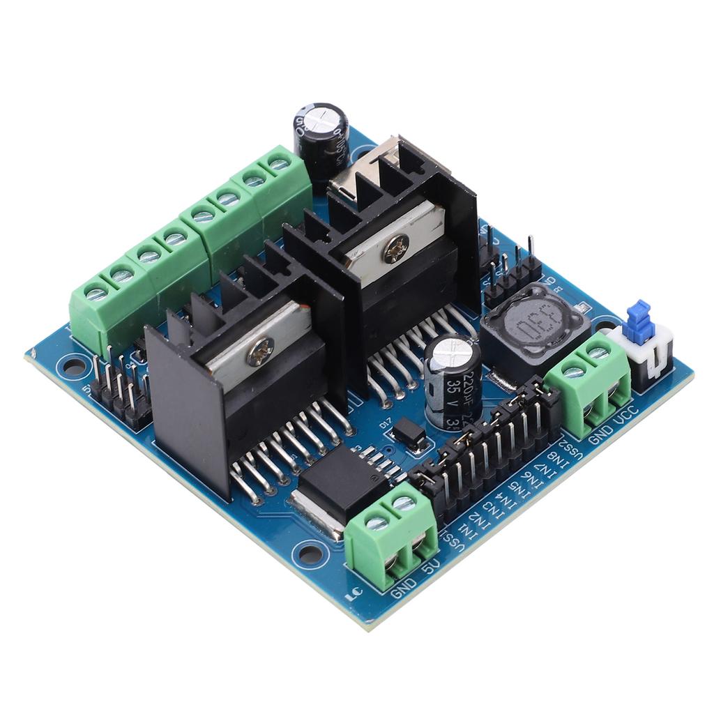 L298N Driver Module 4‑Channel Smart Auto Motor Driving Board Electronic Component