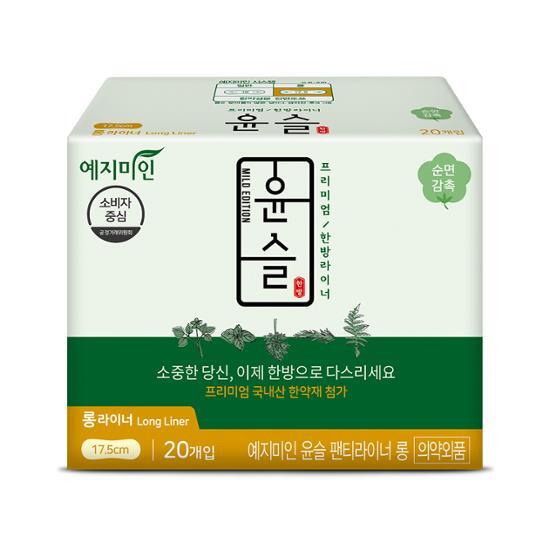 Yejimiin Yunseul Oriental Medicine Sanitary Pads 6 Types, Choose 1 (liner/small/medium/large)
